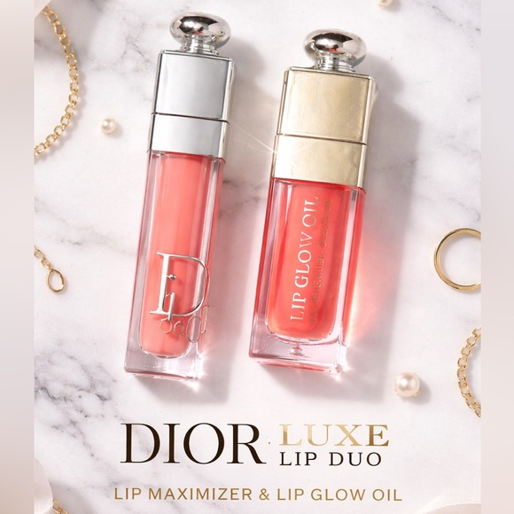 💄✨ Dior 061 Lip Duo – Maximizer + Glow Oil ✨💄. NEW!